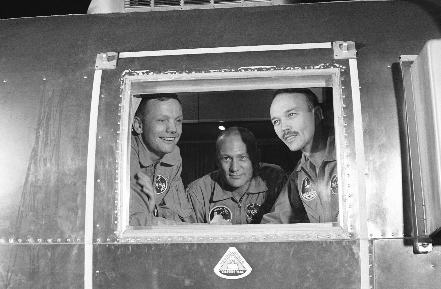 Neil Armstrong and Buzz Aldrin